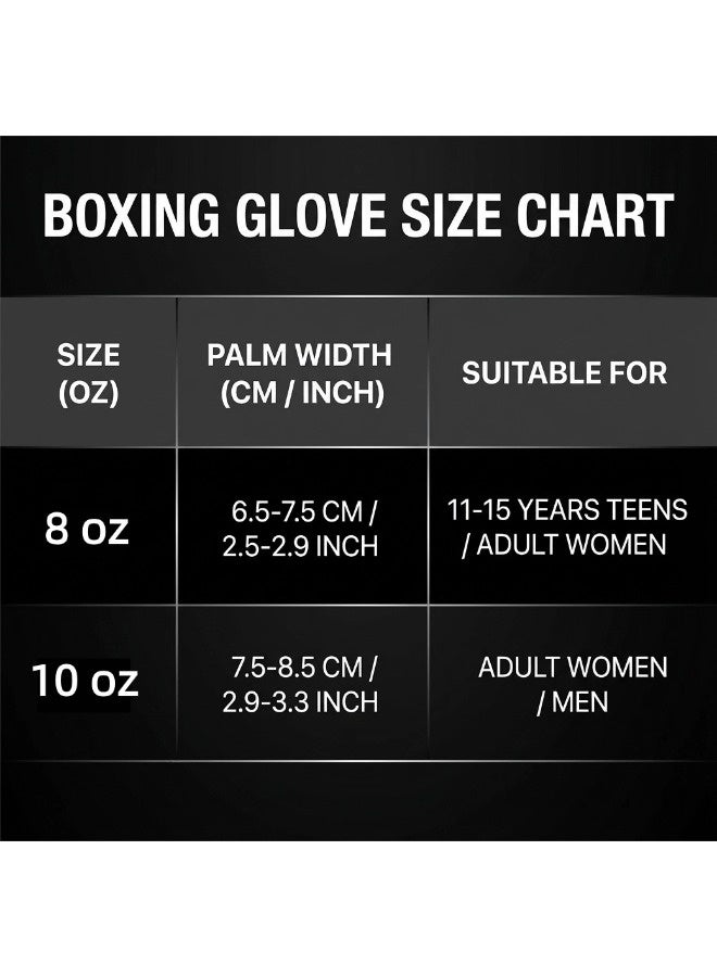 شيبشيب قفازات ملاكمة للنخبة للشباب / البالغين مزودة بحزام إغلاق معزز بخطاف وحلقة وكف مهوي، مثالية للملاكمة، السبارينغ، وتدريبات الفنون القتالية المختلطة (MMA). - Image 4